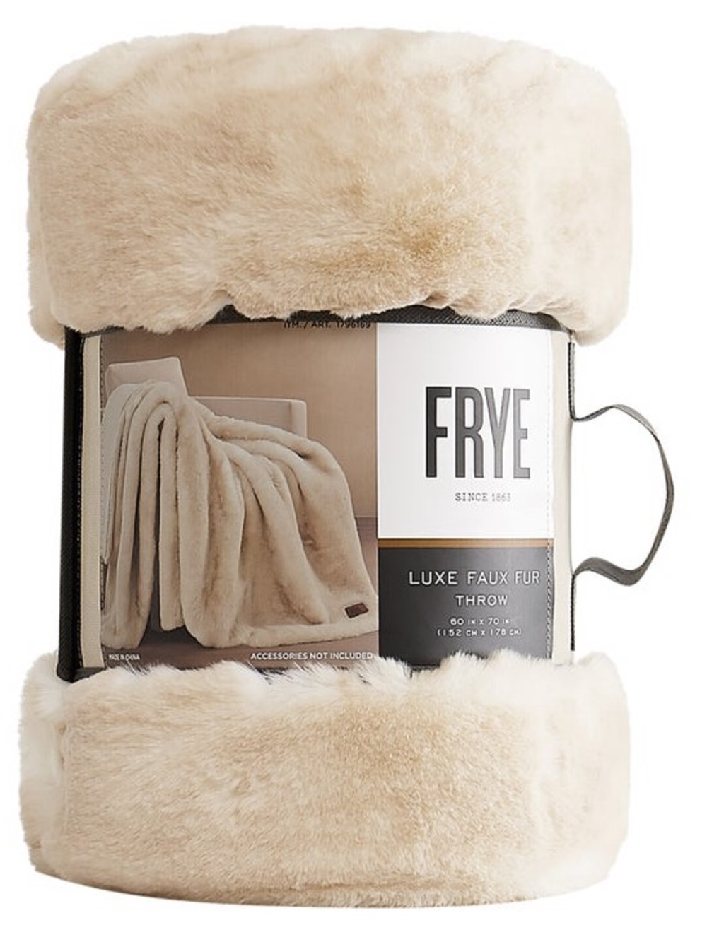 FRYE Luxe Faux Fur Throw